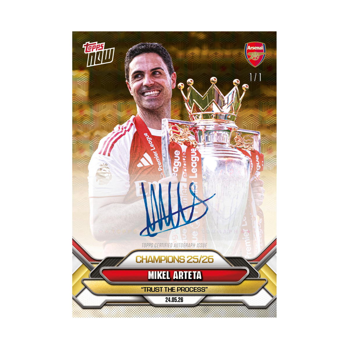 Mikel Arteta | Procards | PCS-395 | foto 2