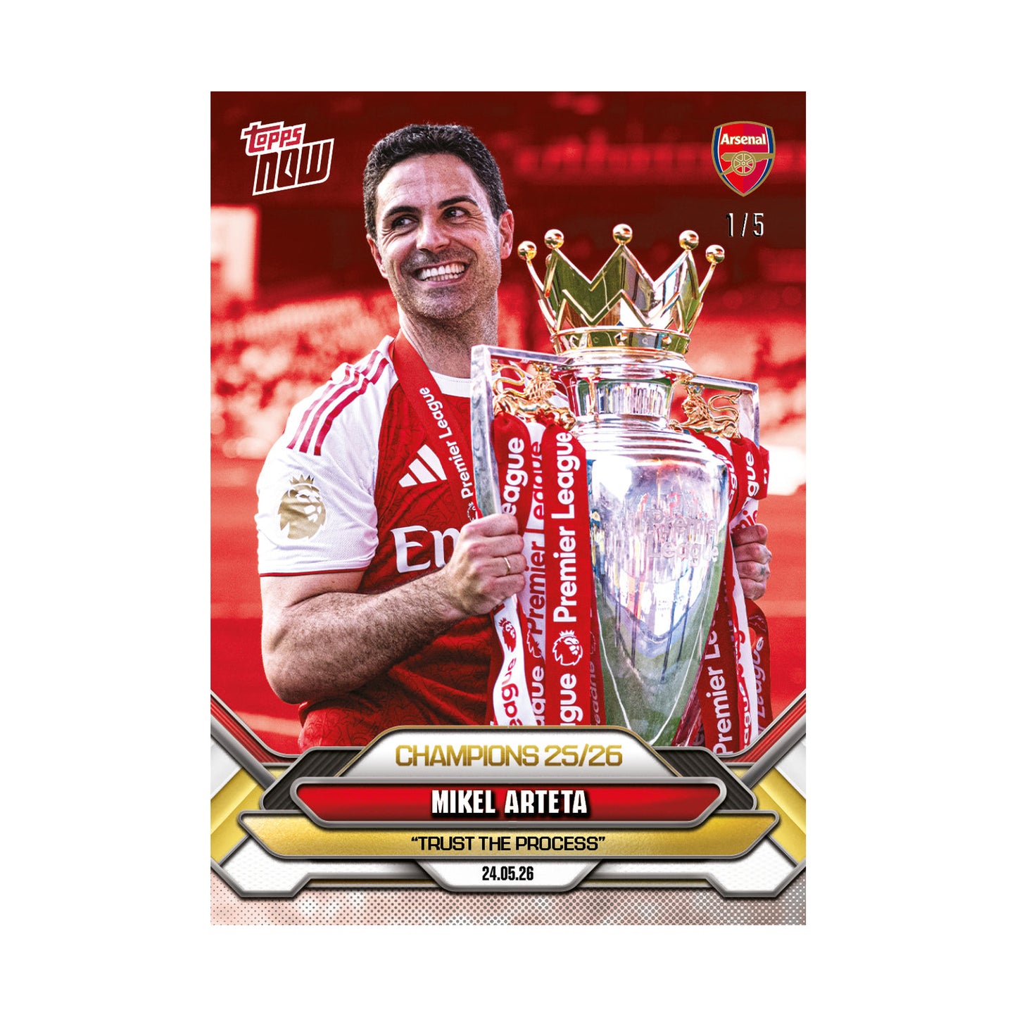Mikel Arteta | Procards | PCS-395 | foto 4