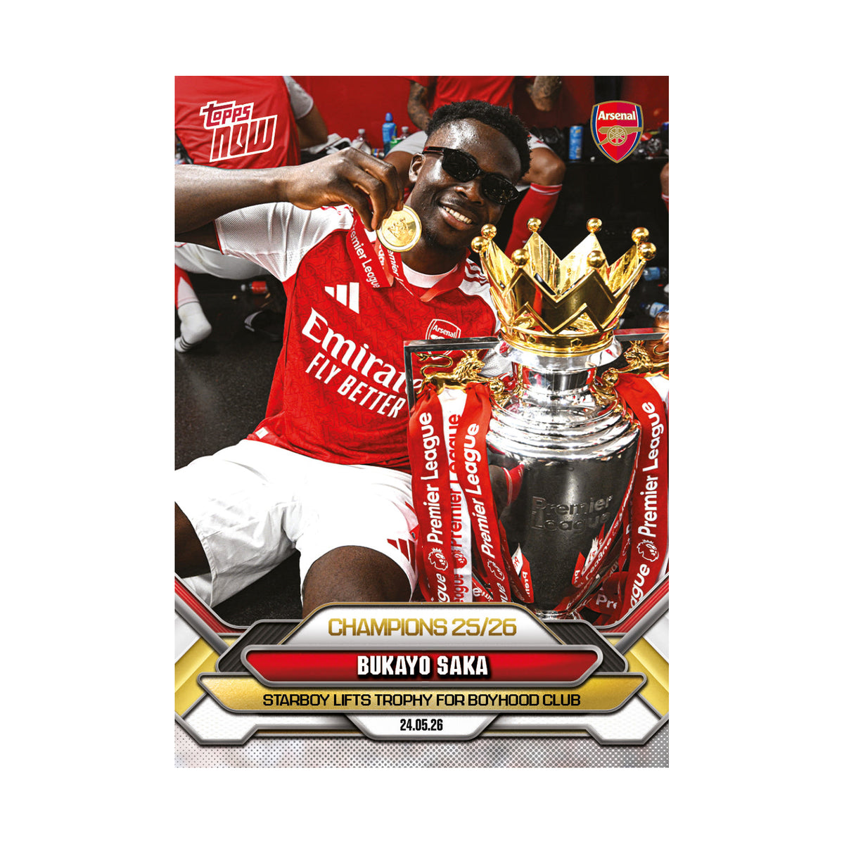 Bukayo Saka | Procards | PCS-397 | foto 1