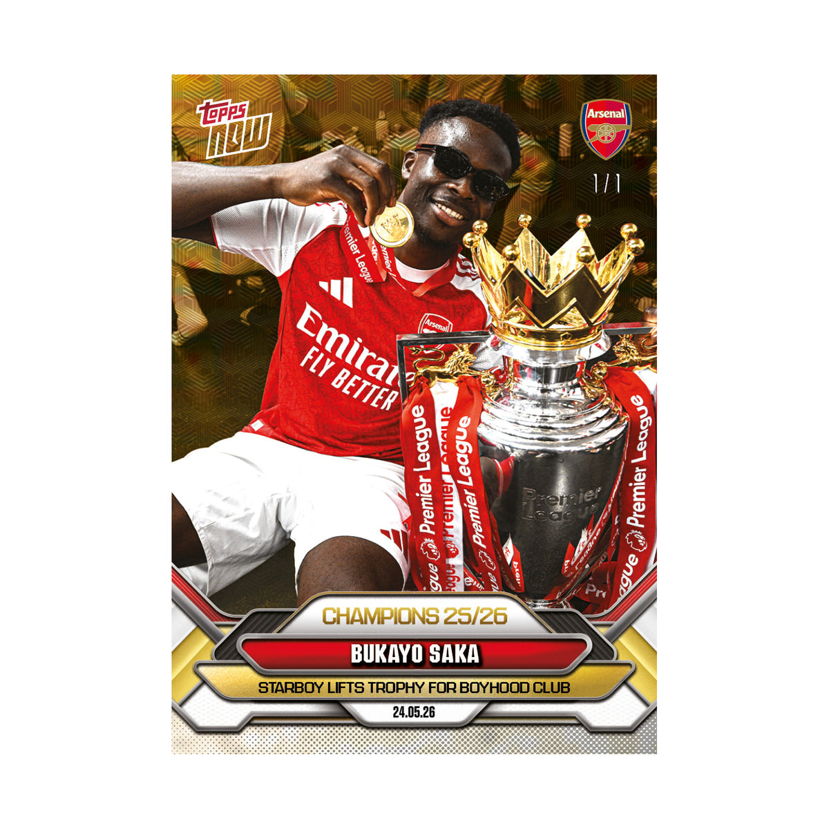 Bukayo Saka | Procards | PCS-397 | foto 3