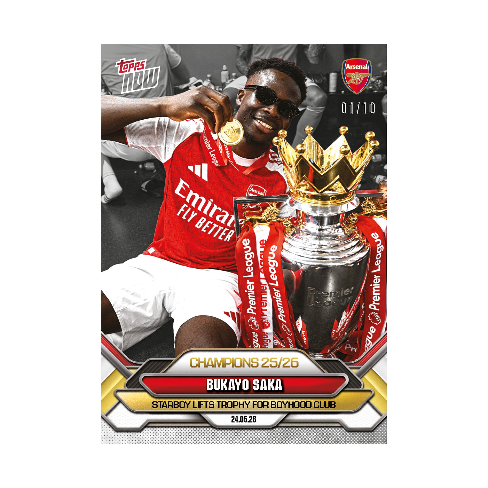Bukayo Saka | Procards | PCS-397 | foto 5