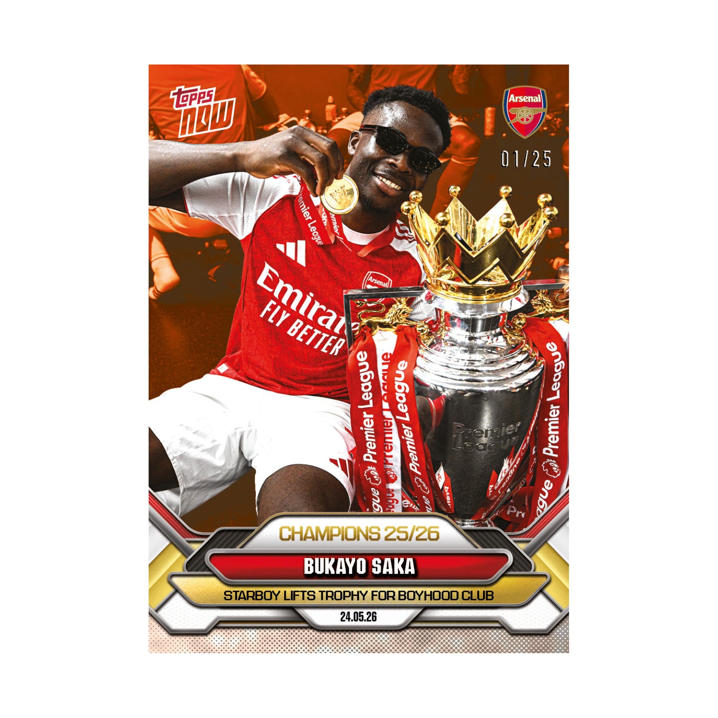 Bukayo Saka | Procards | PCS-397 | foto 6