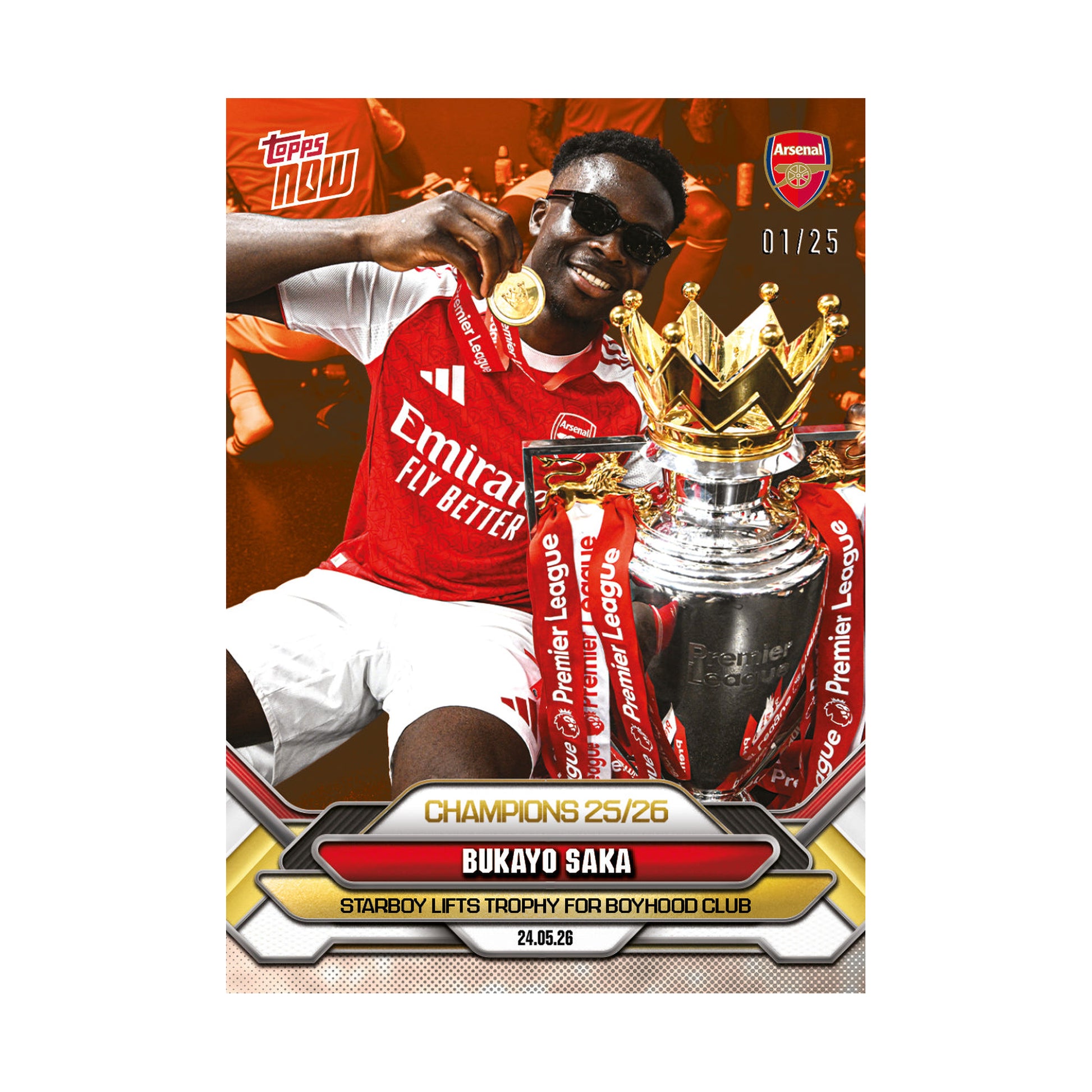 Bukayo Saka | Procards | PCS-397 | foto 6