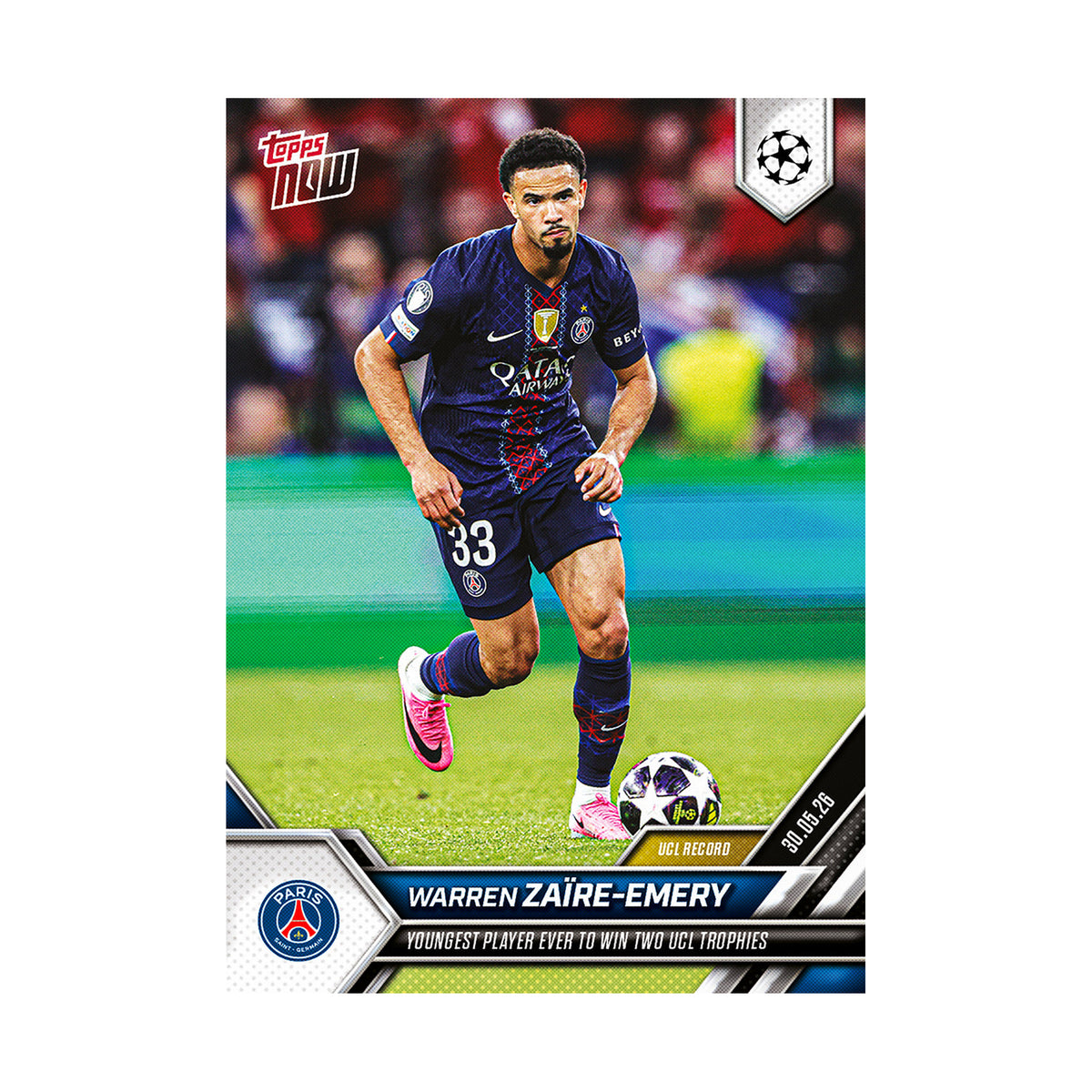 Warren Zaïre-Emery | Procards | PCS-402 | foto 1