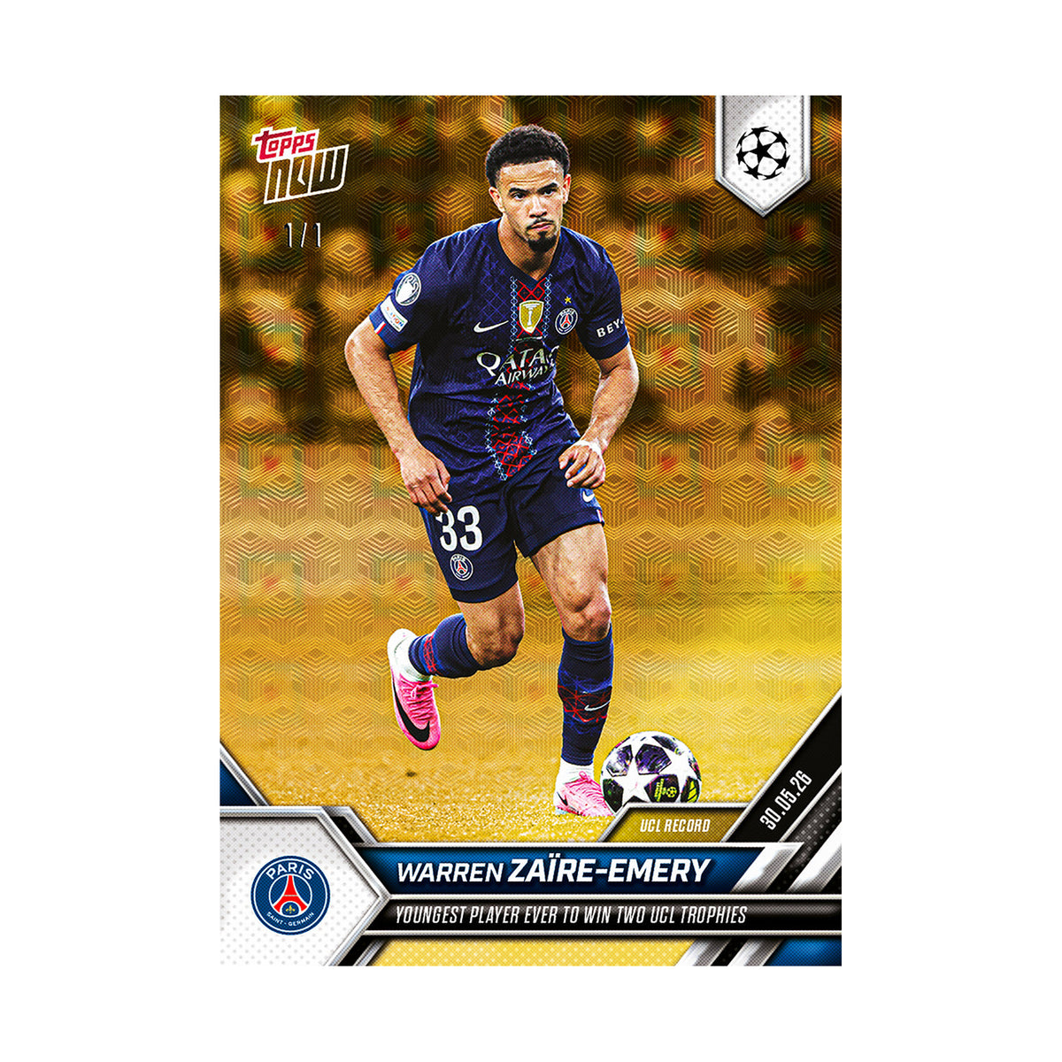Warren Zaïre-Emery | Procards | PCS-402 | foto 2