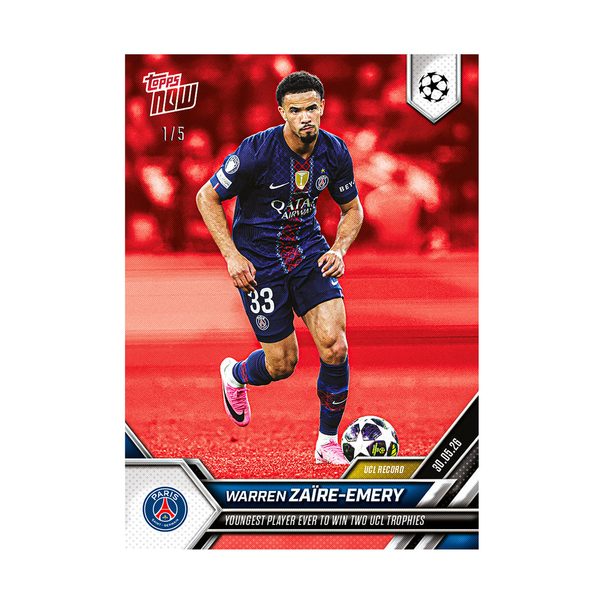 Warren Zaïre-Emery | Procards | PCS-402 | foto 3