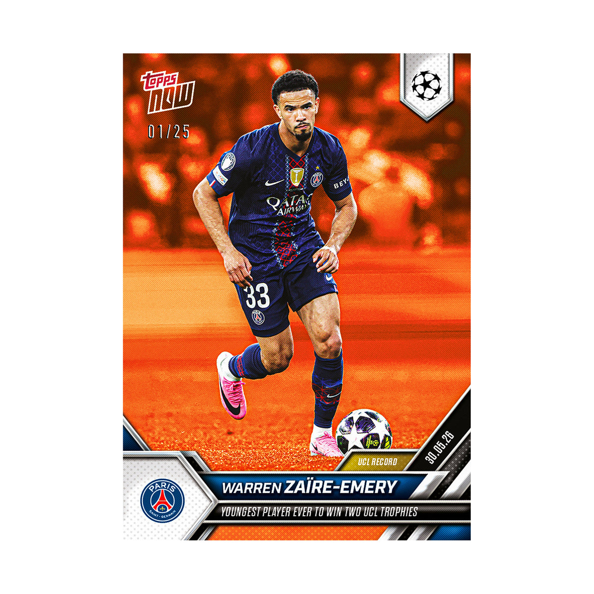 Warren Zaïre-Emery | Procards | PCS-402 | foto 5
