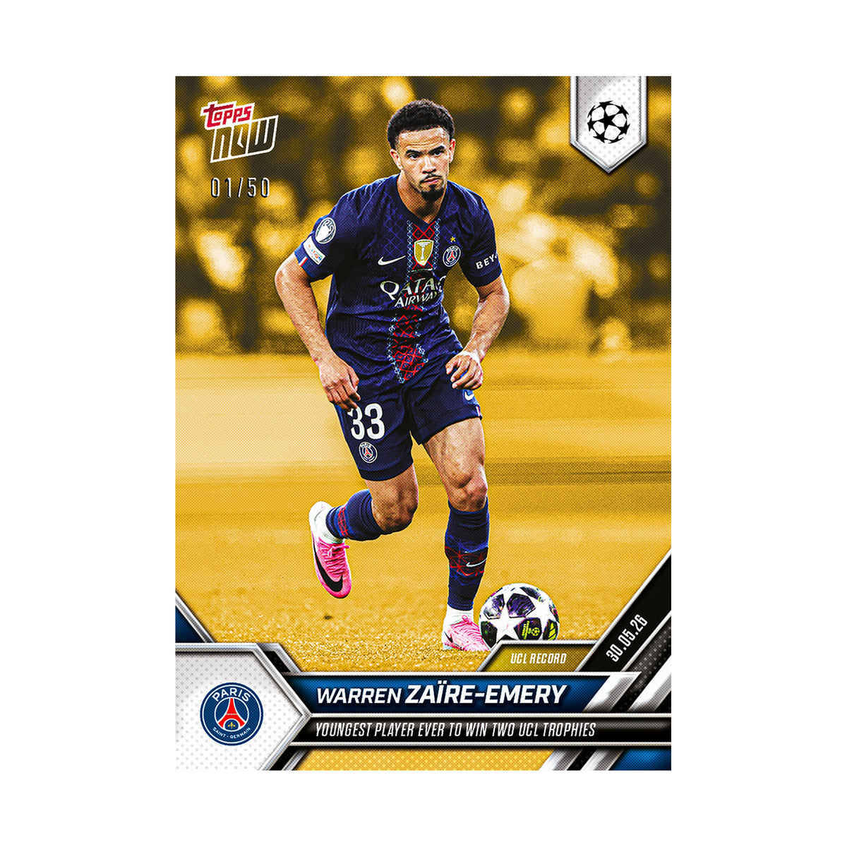 Warren Zaïre-Emery | Procards | PCS-402 | foto 6