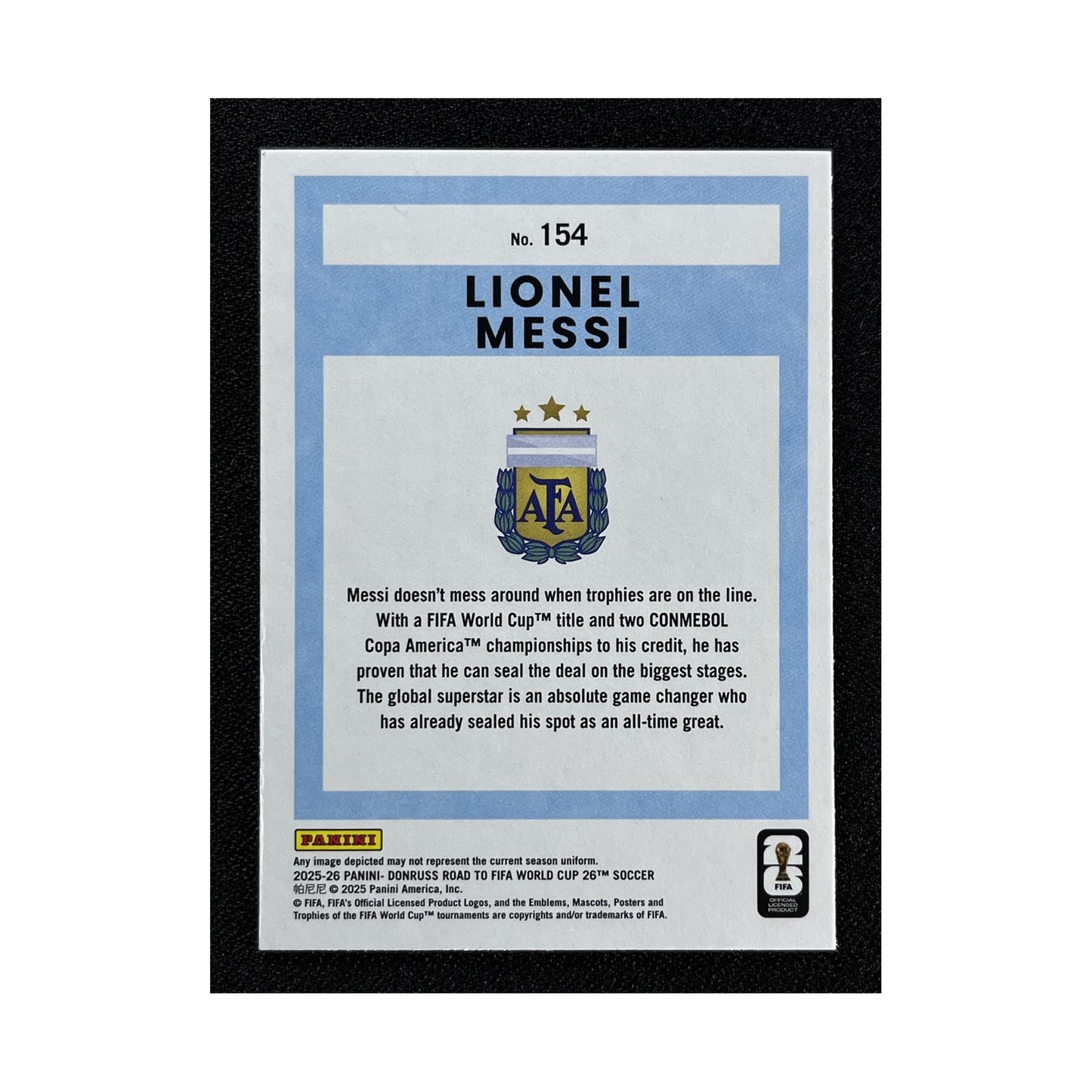 Lionel Messi | Procards | PCS-408 | foto 2