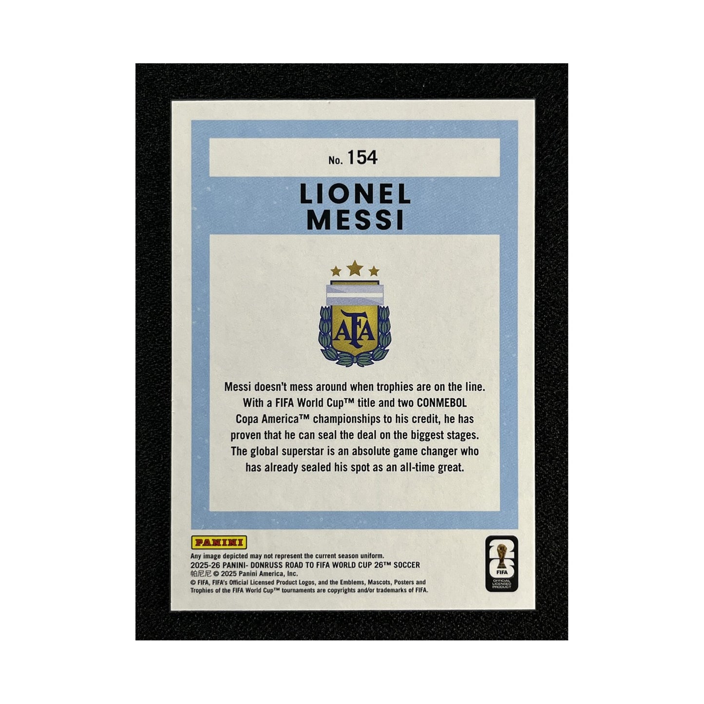 Lionel Messi | Procards | PCS-410 | foto 2