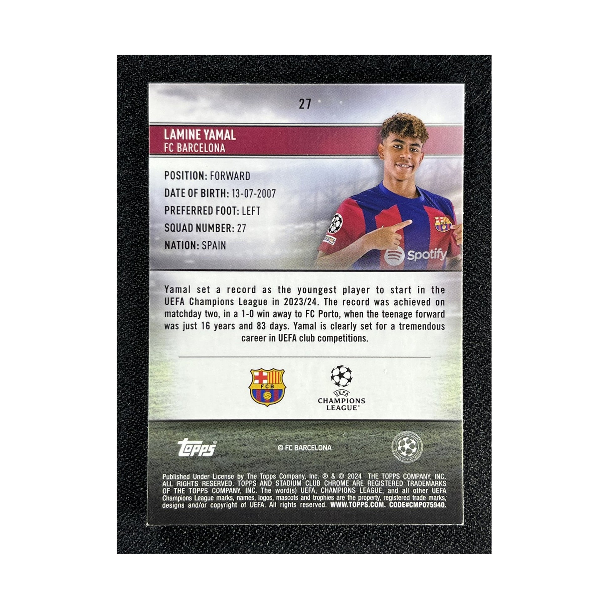 Lamine Yamal | Procards | PCS-411 | foto 2