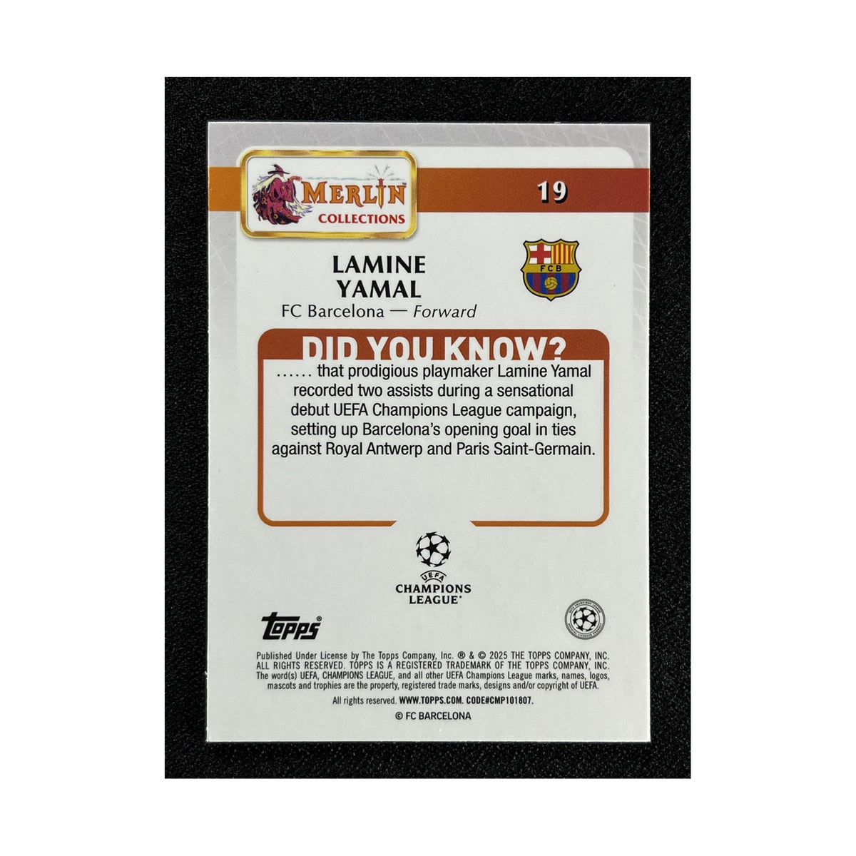 Lamine Yamal | Procards | PCS-414 | foto 2