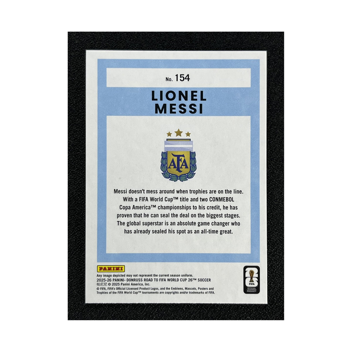 Lionel Messi | Procards | PCS-416 | foto 2