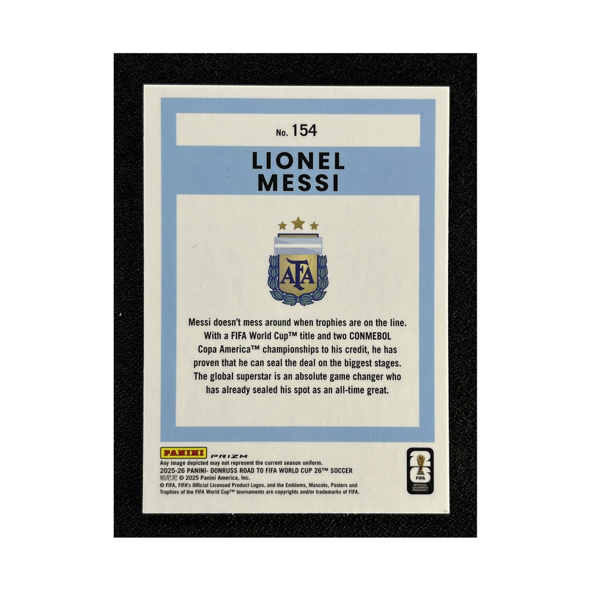 Lionel Messi | Procards | PCS-424 | foto 2