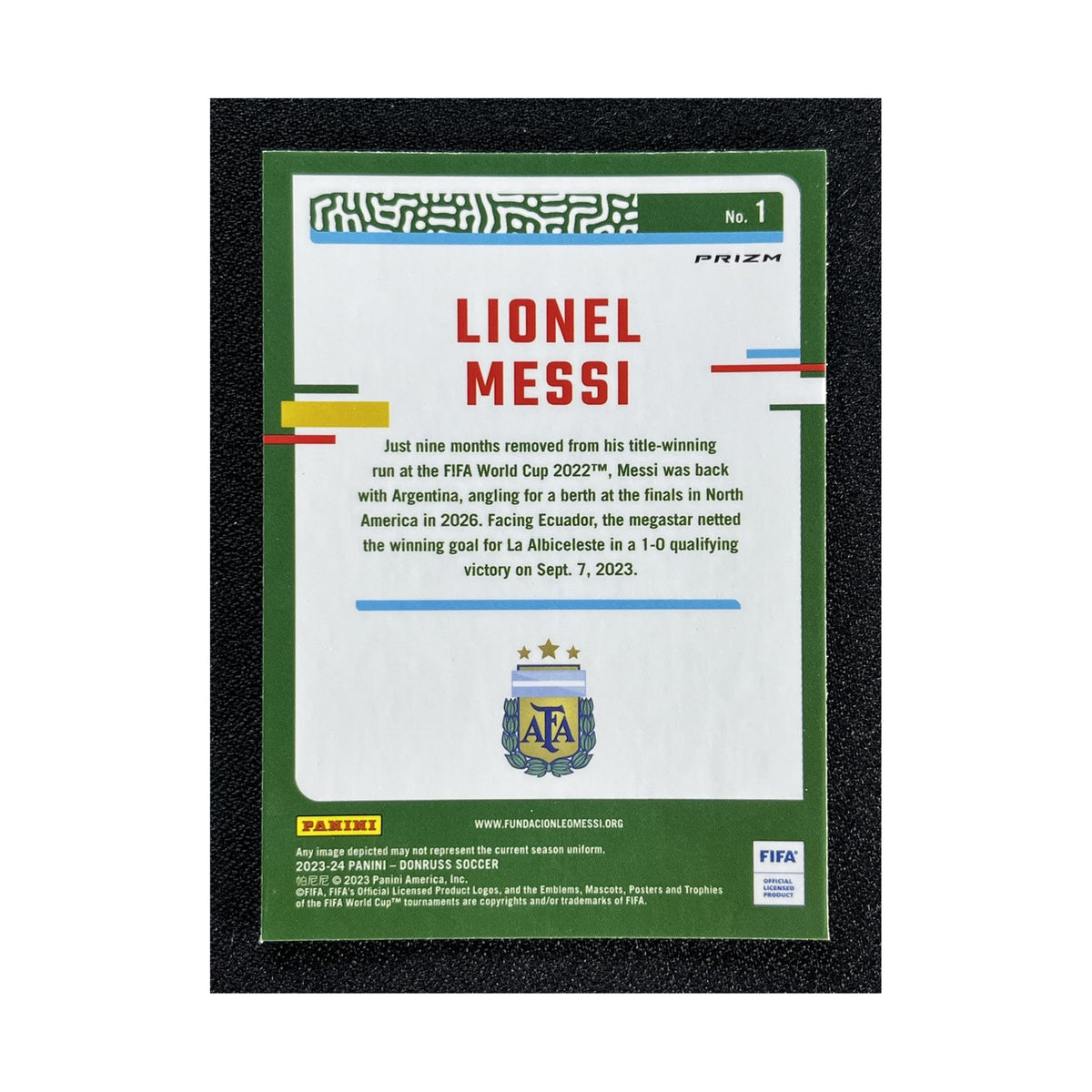 Lionel Messi | Procards | PCS-431 | foto 2