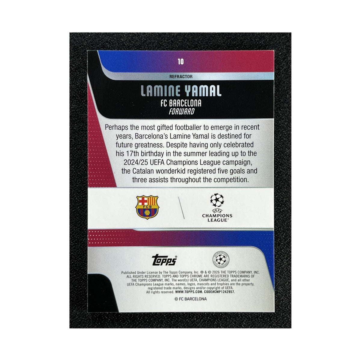 Lamine Yamal | Procards | PCS-433 | foto 2
