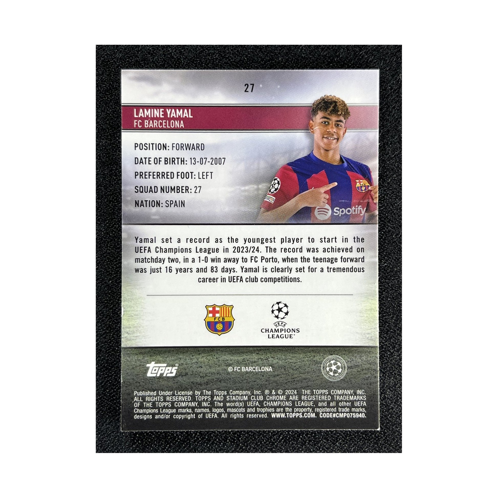 Lamine Yamal | Procards | PCS-438 | foto 2
