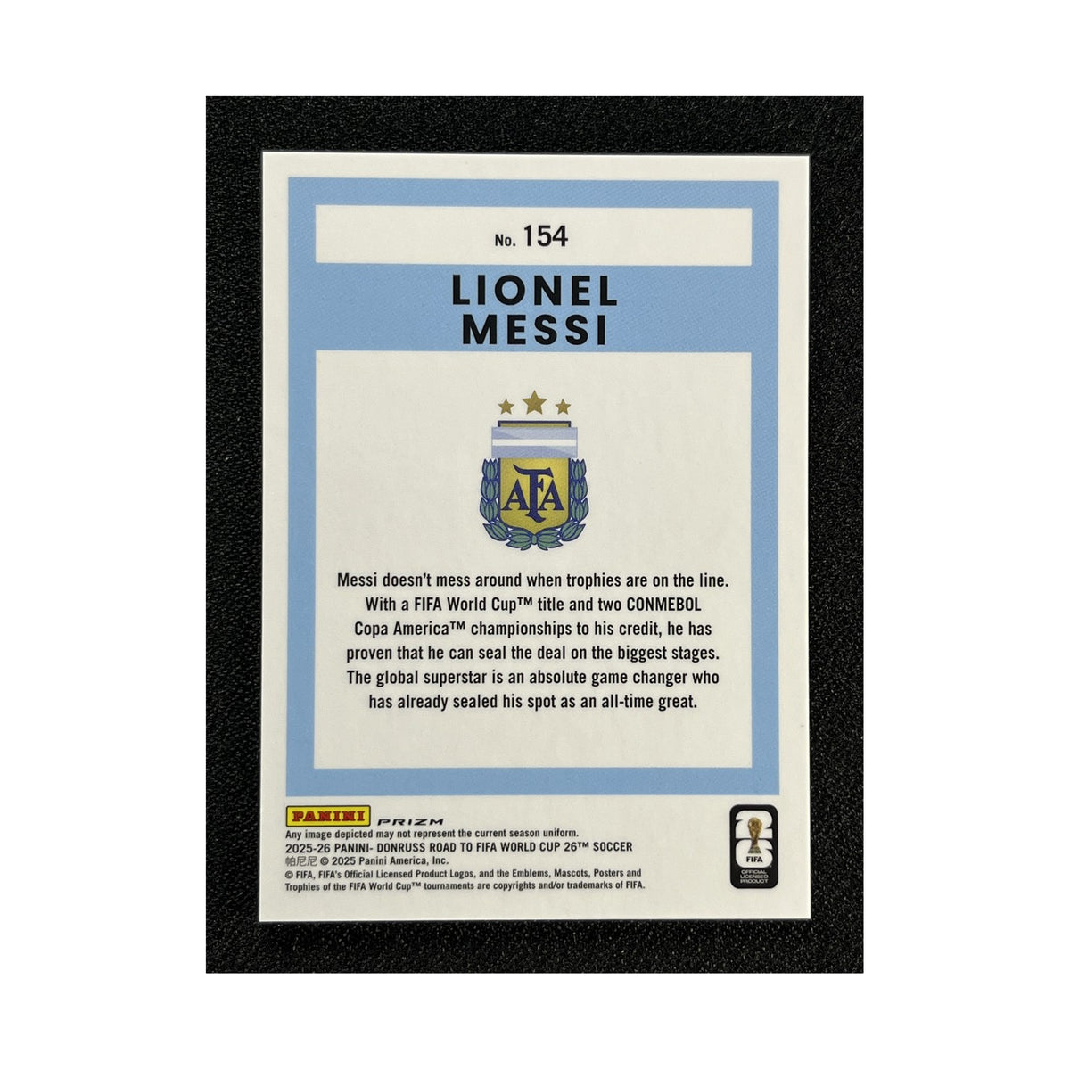 Lionel Messi | Procards | PCS-447 | foto 2