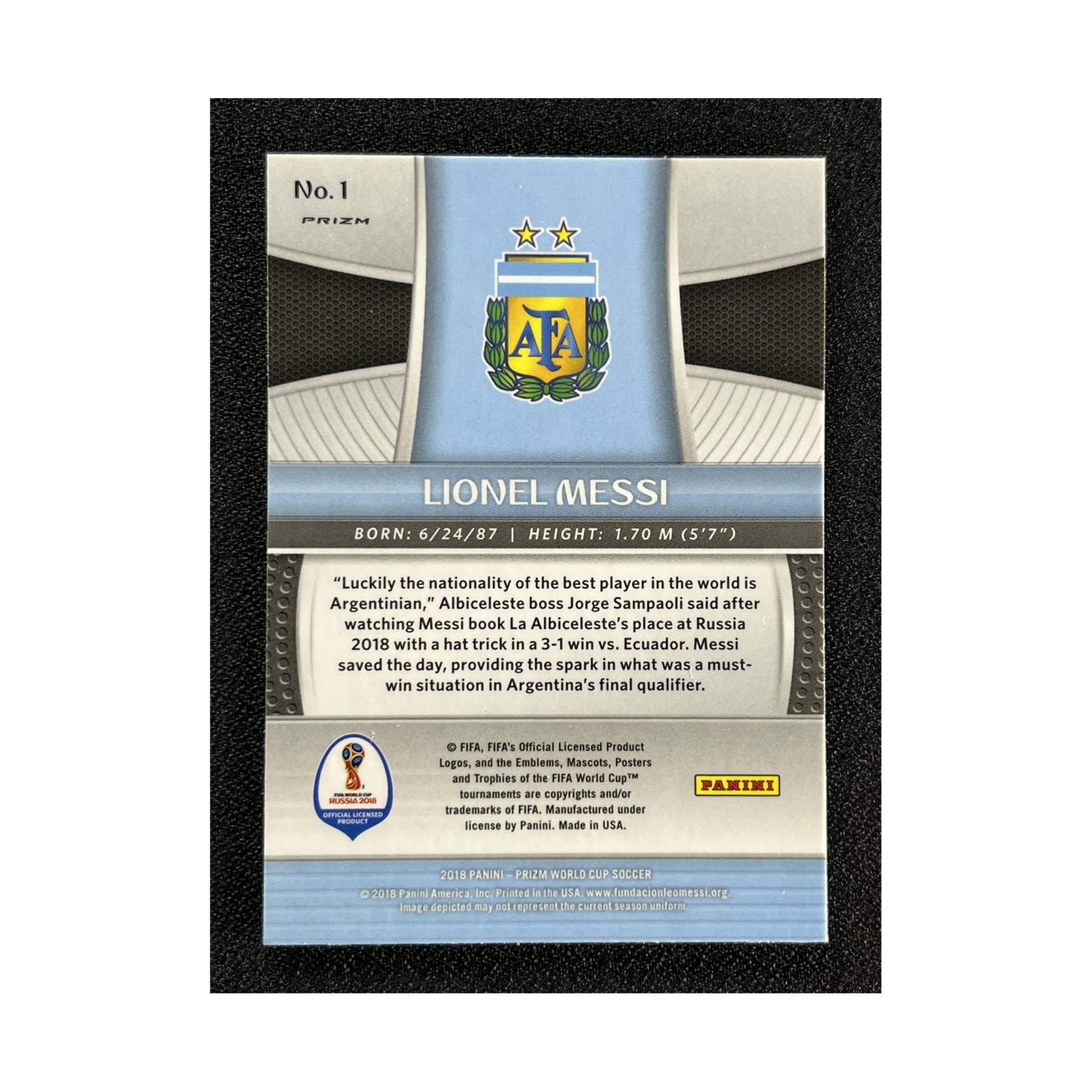 Lionel Messi | Procards | PCS-452 | foto 2