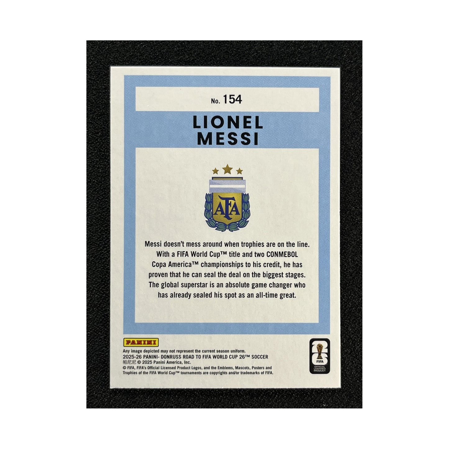 Lionel Messi | Procards | PCS-456 | foto 2