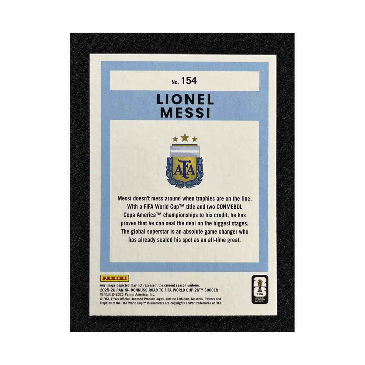 Lionel Messi | Procards | PCS-456 | foto 2