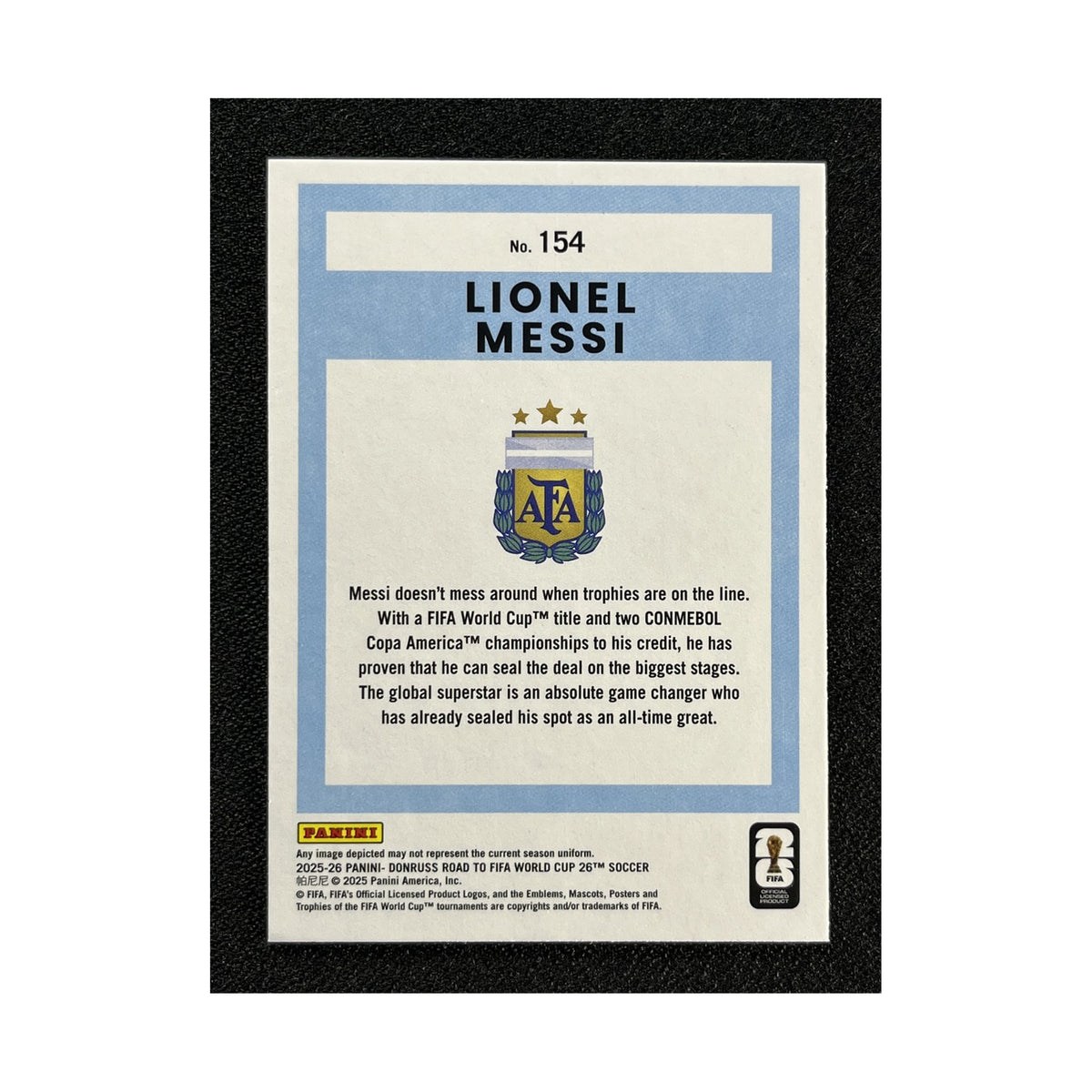 Lionel Messi | Procards | PCS-465 | foto 2