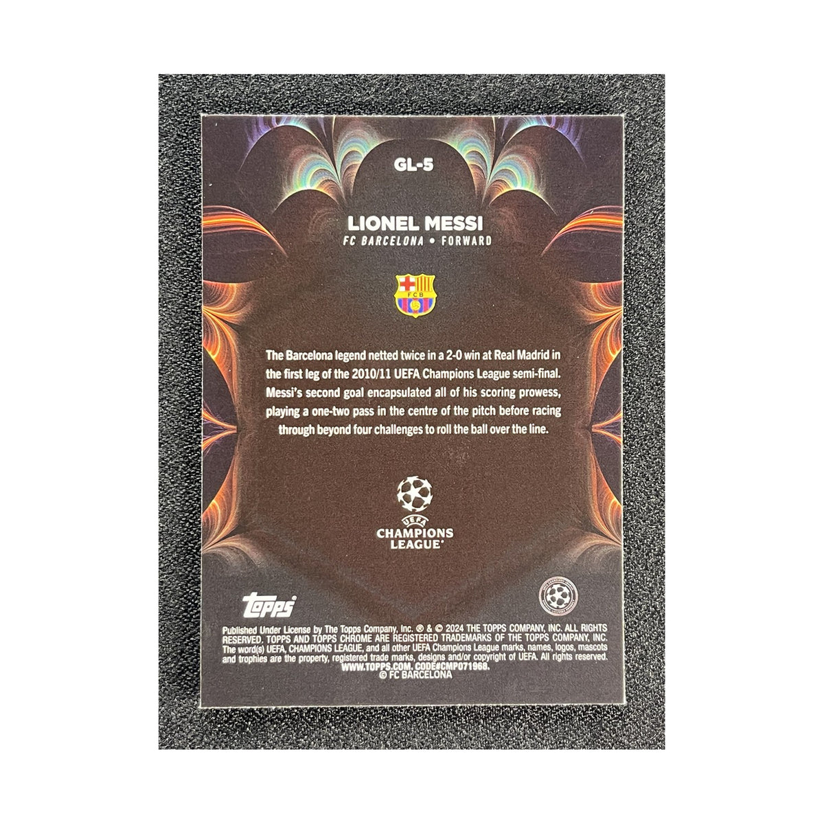 Lionel Messi | Procards | PCS-471 | foto 2