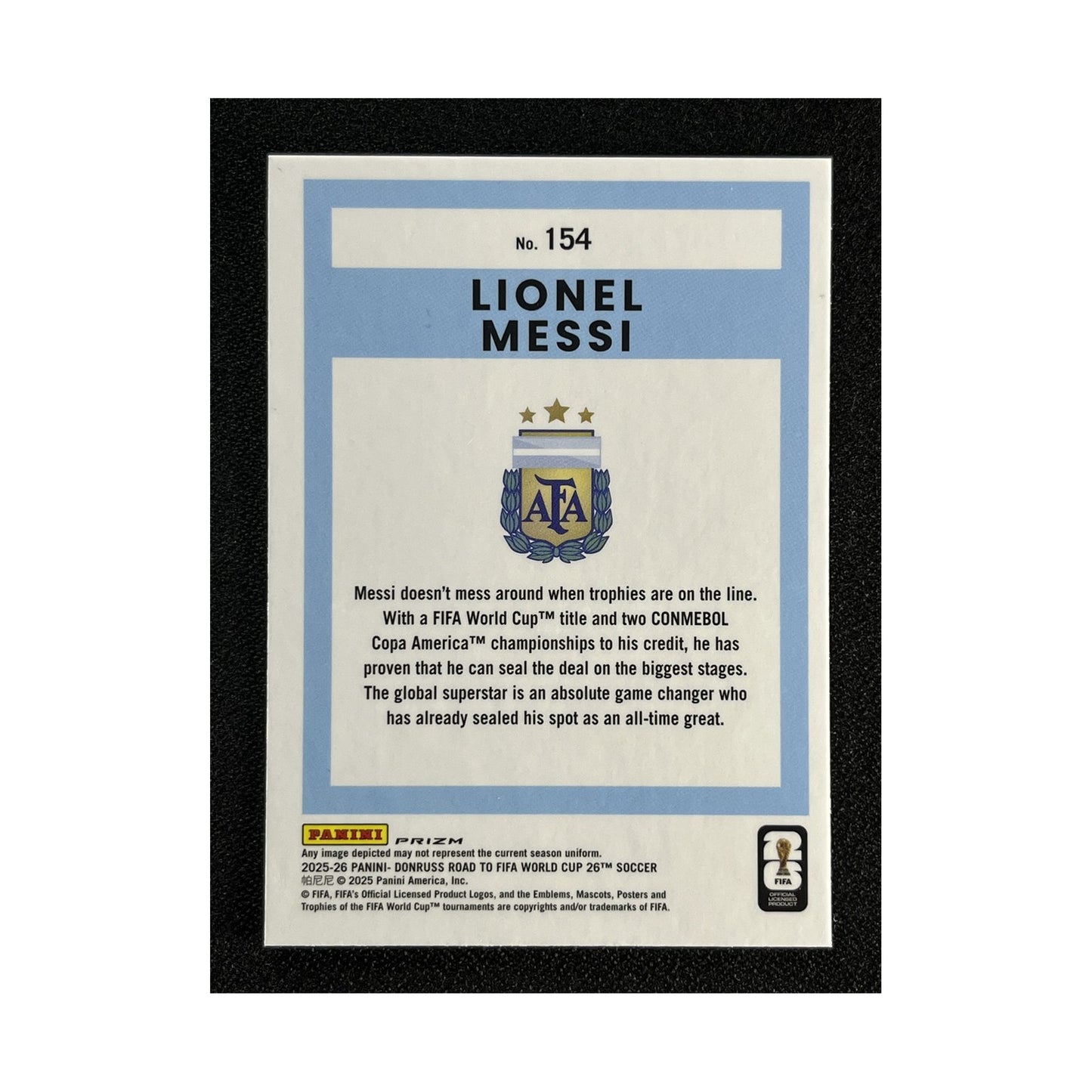 Lionel Messi | Procards | PCS-496 | foto 2
