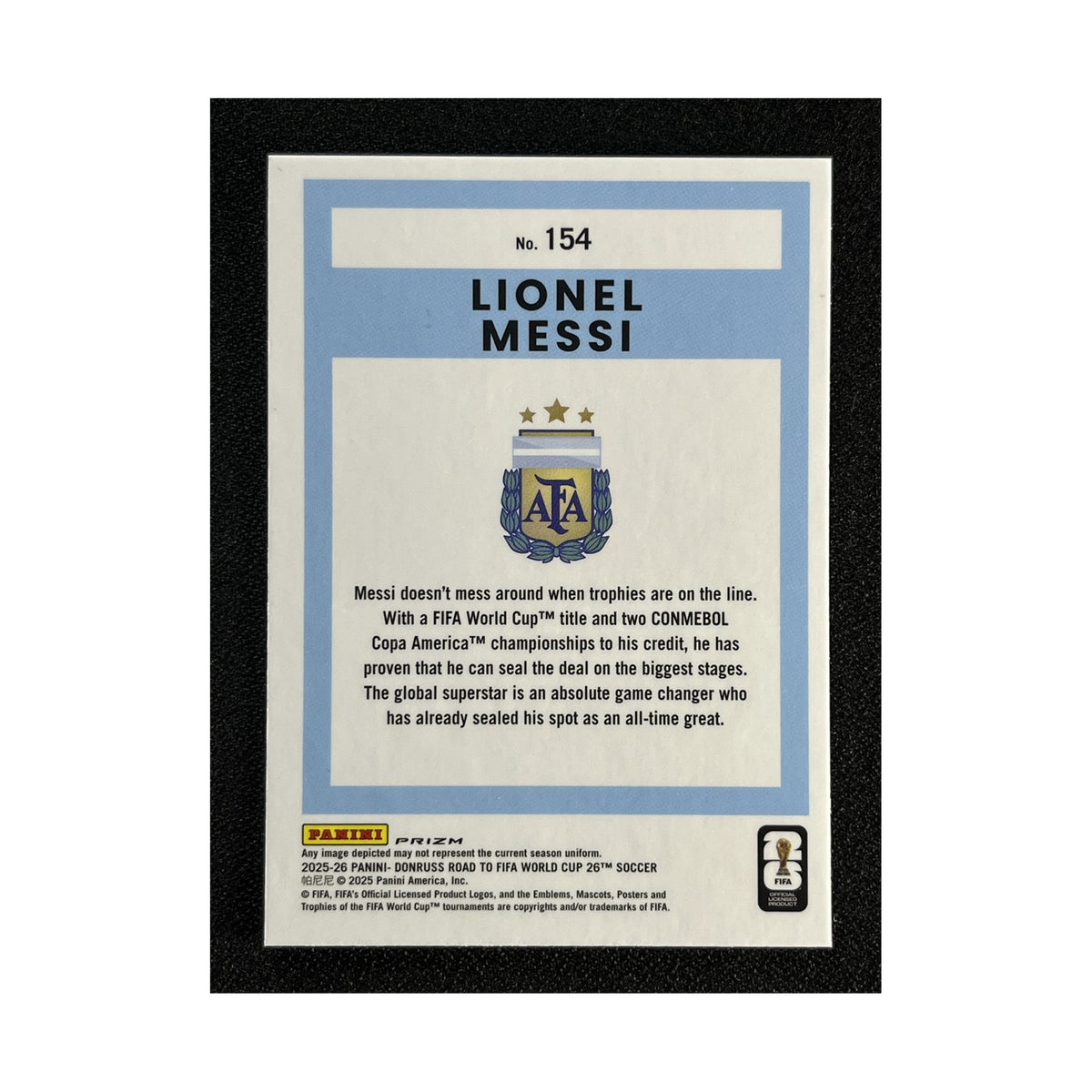 Lionel Messi | Procards | PCS-496 | foto 2