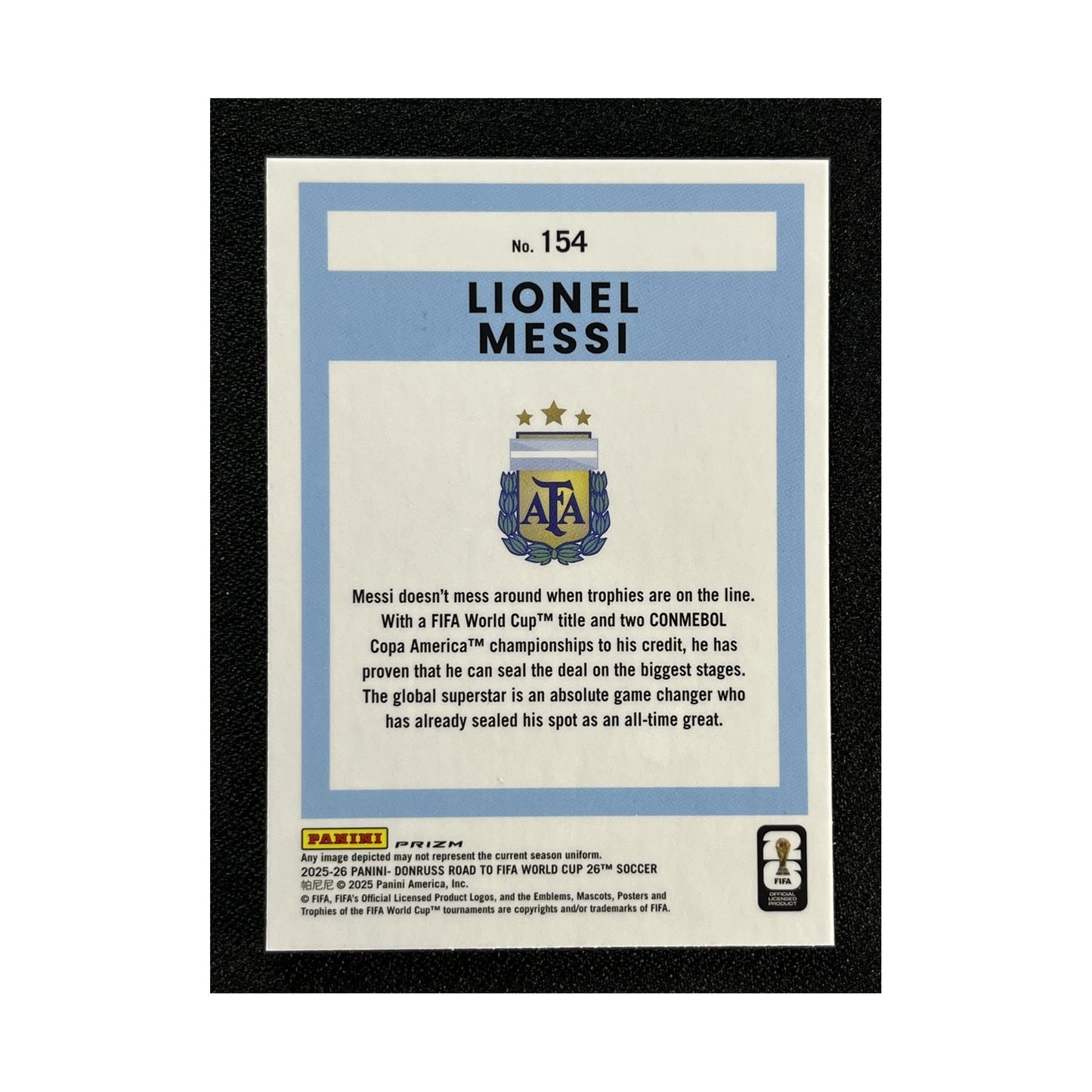 Lionel Messi | Procards | PCS-507 | foto 2