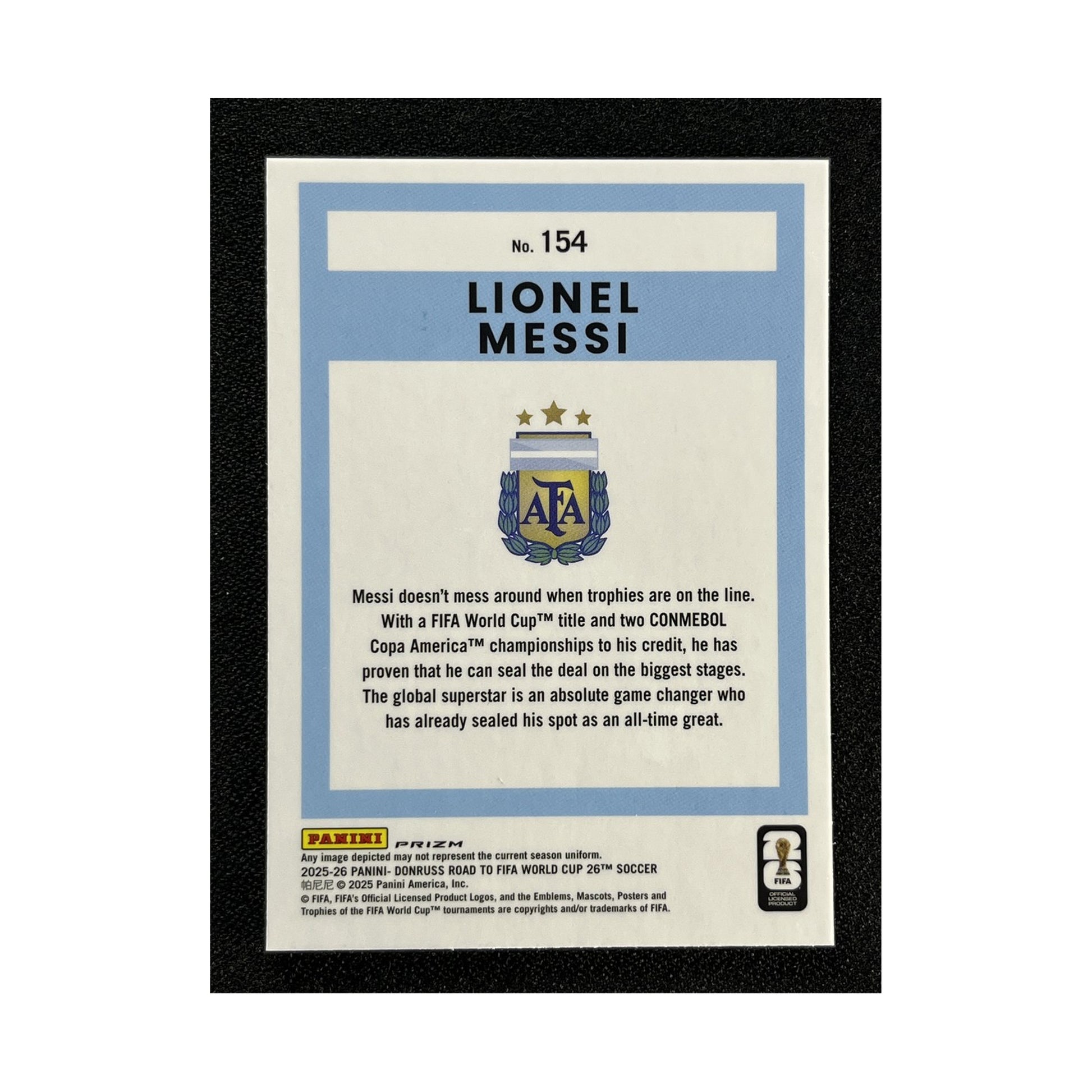 Lionel Messi | Procards | PCS-507 | foto 2