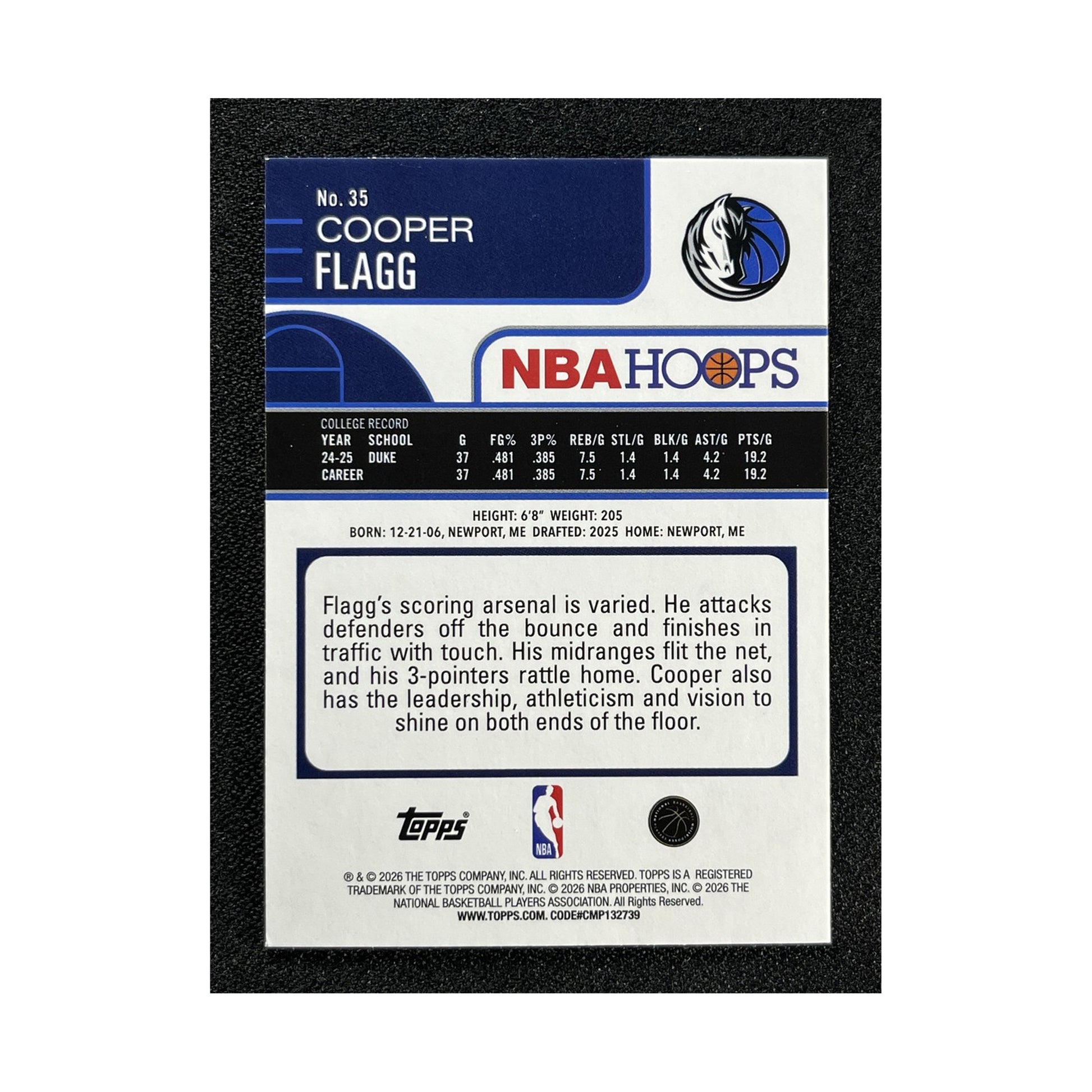 Cooper Flagg | Procards | PCS-508 | foto 2