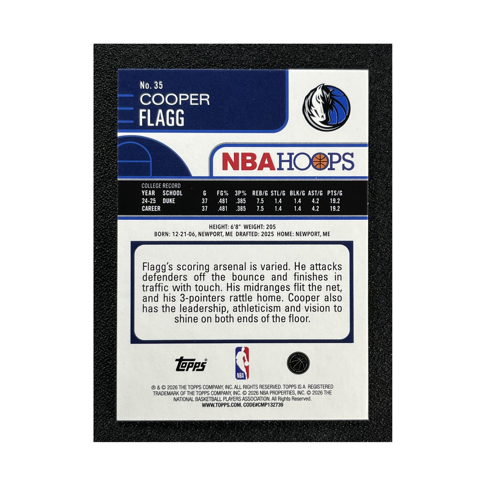 Cooper Flagg | Procards | PCS-510 | foto 2