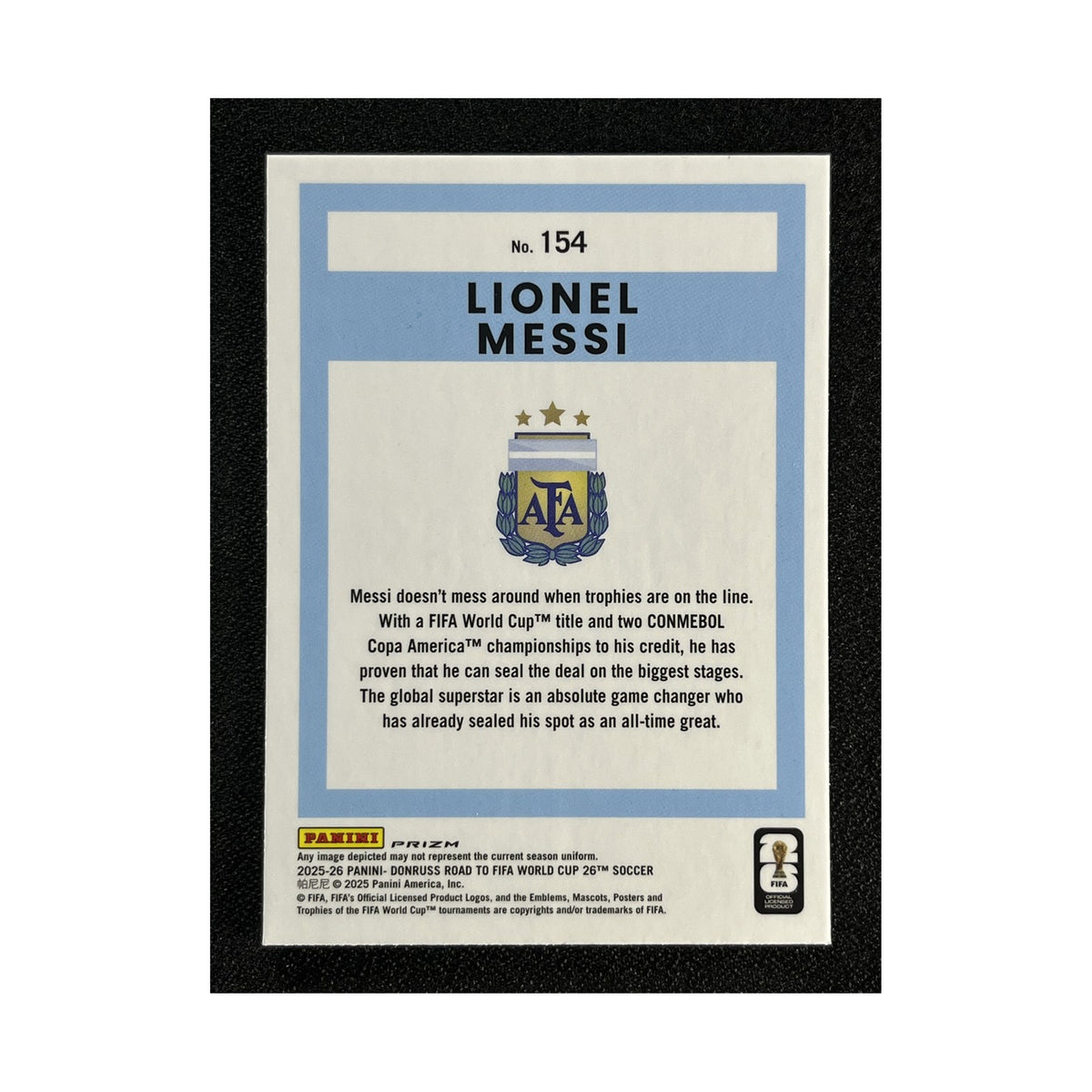 Lionel Messi | Procards | PCS-517 | foto 2