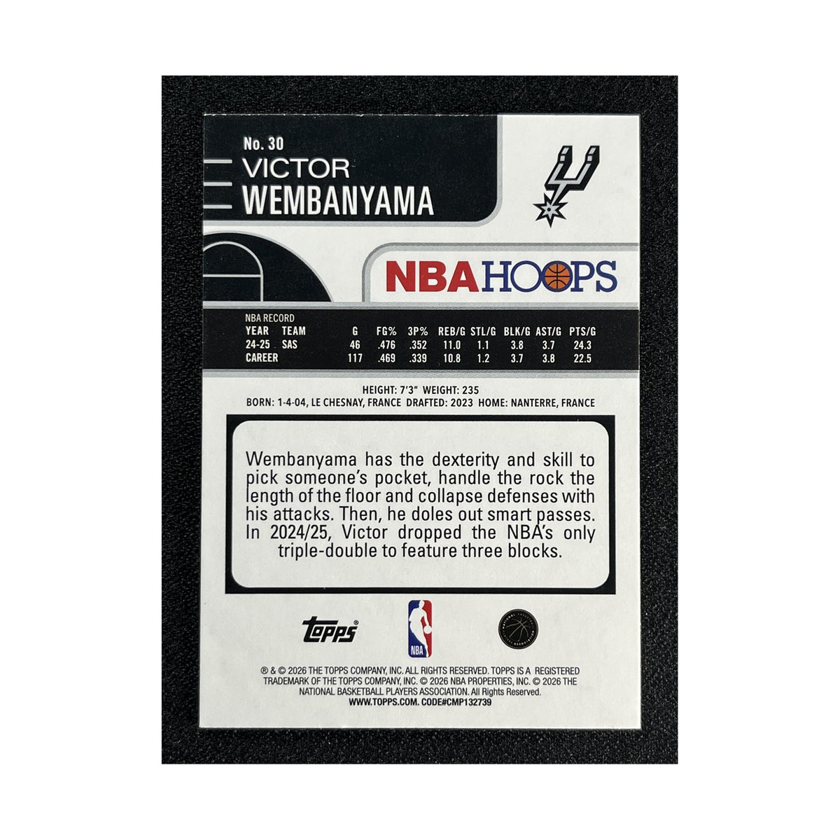 Victor Wembanyama | Procards | PCS-533 | foto 2