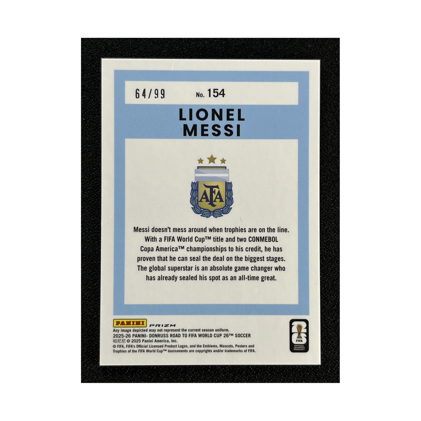 Lionel Messi | Procards | PCS-539 | foto 2