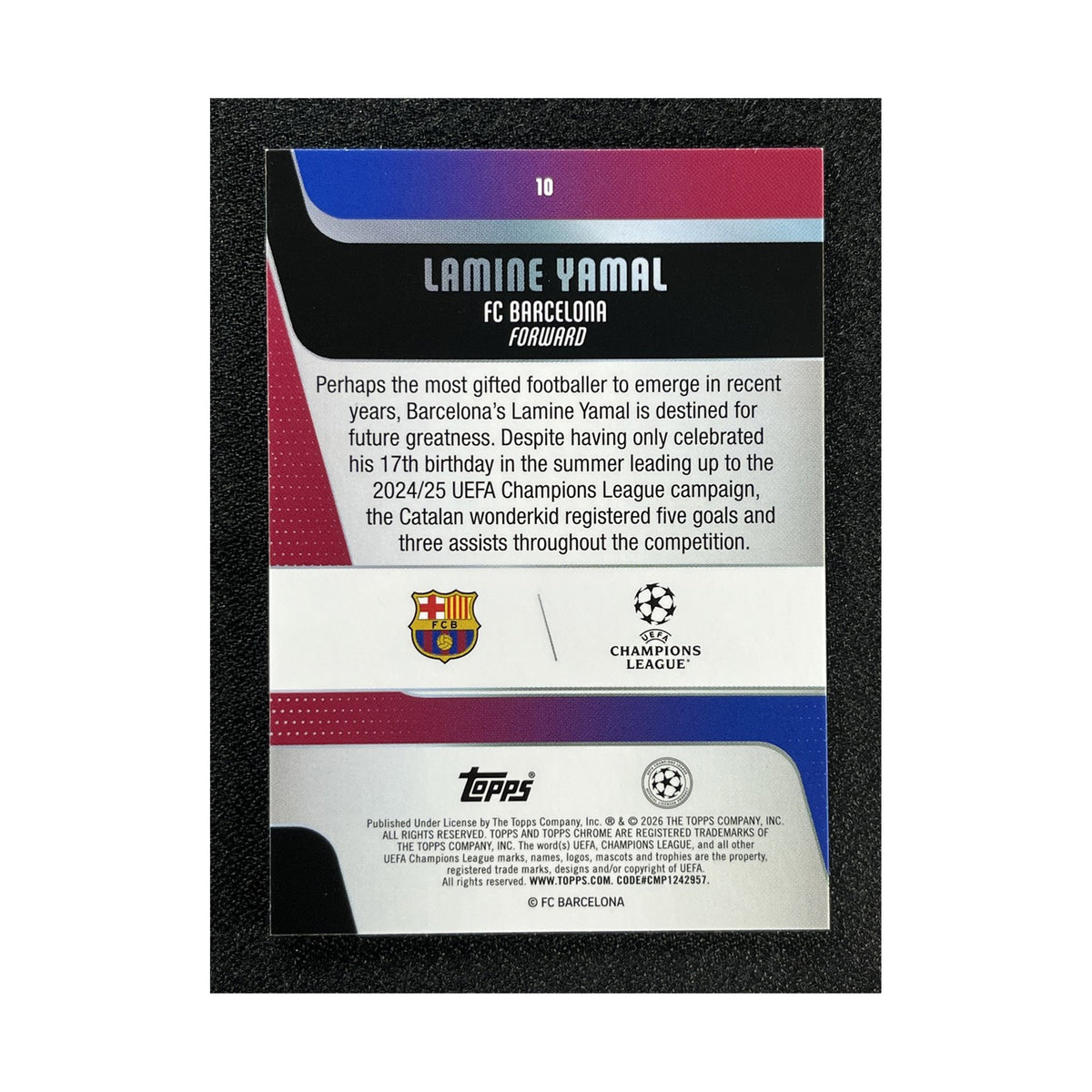 Lamine Yamal | Procards | PCS-545 | foto 2