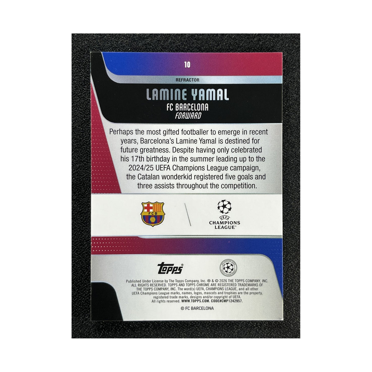 Lamine Yamal | Procards | PCS-555 | foto 2