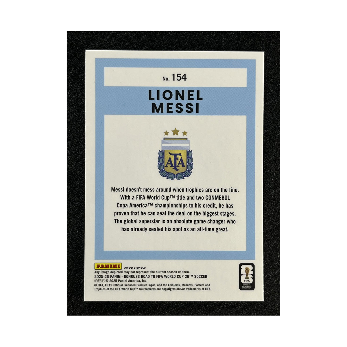 Lionel Messi | Procards | PCS-563 | foto 2