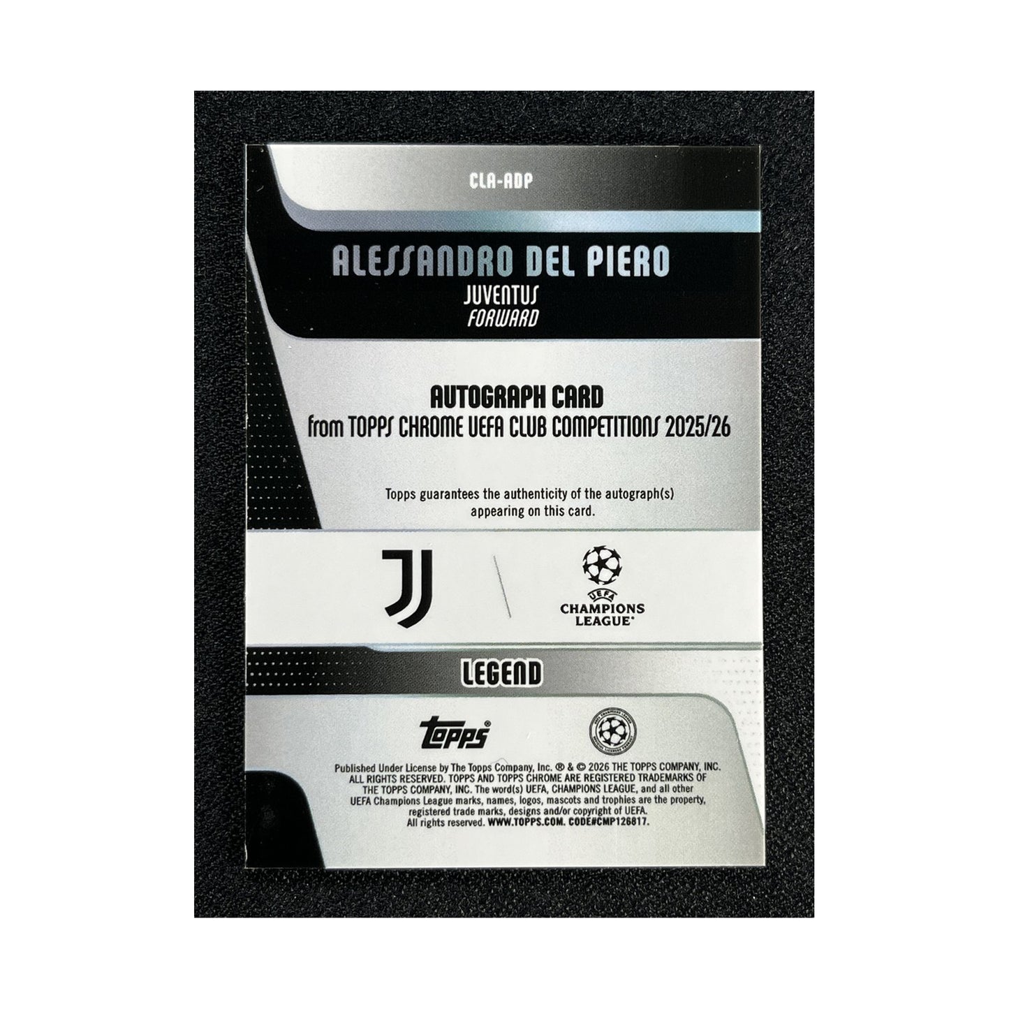 Alessandro Del Piero | Procards | PCS-576 | foto 2