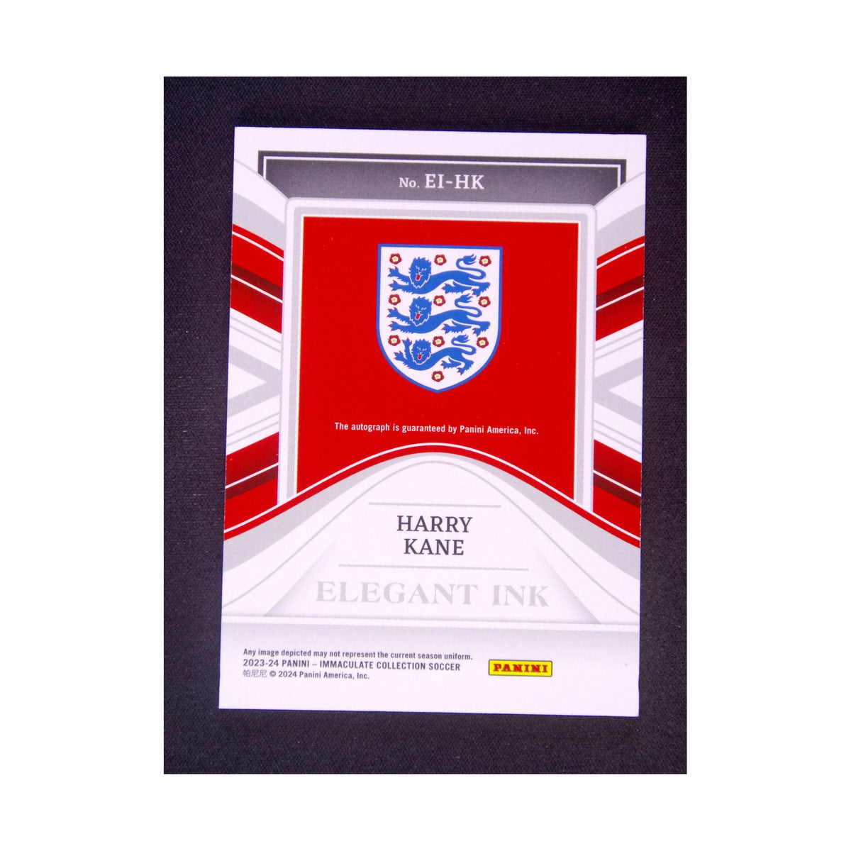 9/10 2023-24 Inmaculado Harry Kane Inglaterra Elegant Ink Auto Zafiro / ProCard Sport | PCS-596 | 2