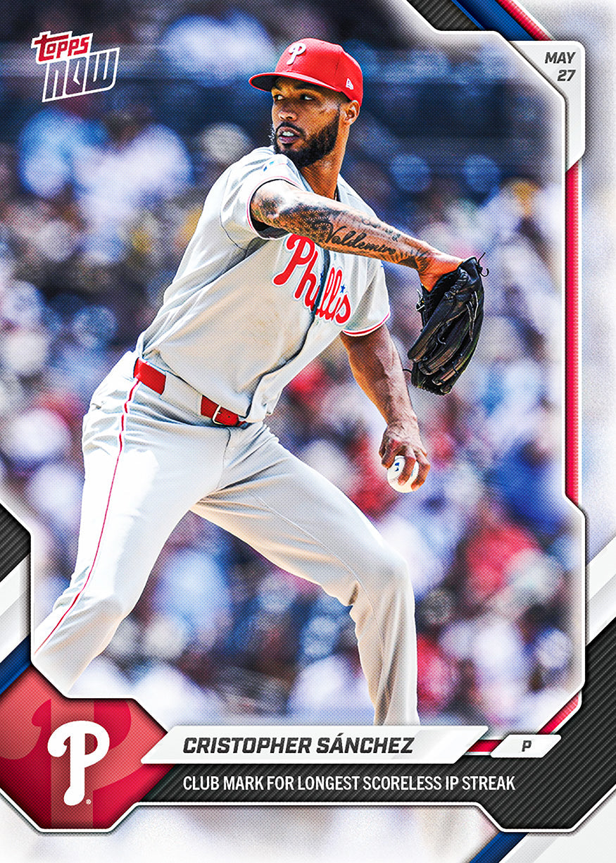 Cristopher Sánchez - 2026 MLB Topps NOW - #258 / ProCard Sport | PCS-598 | 1