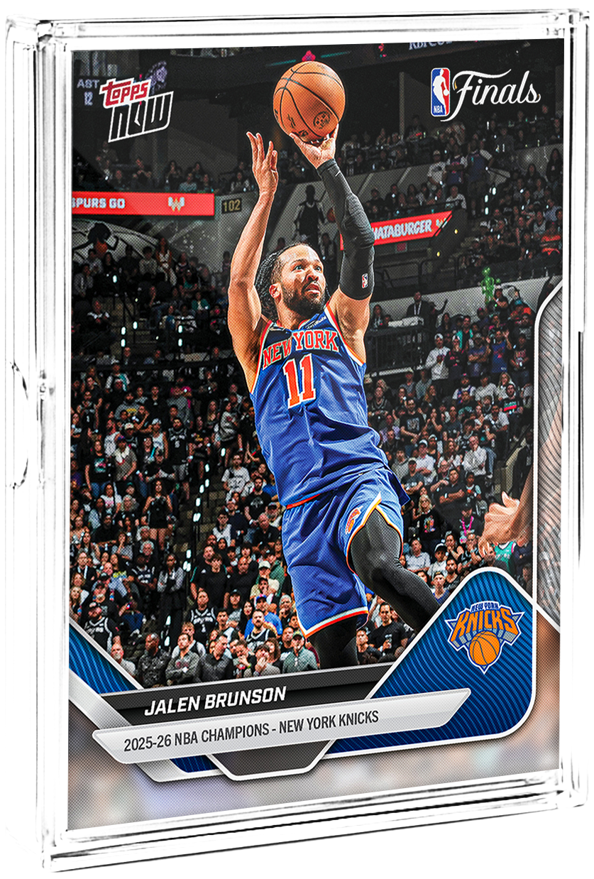 2026 NBA Champions - New York Knicks - NBA Topps NOW 16-Card Team Set / ProCard Sport | PCS-605 | 1