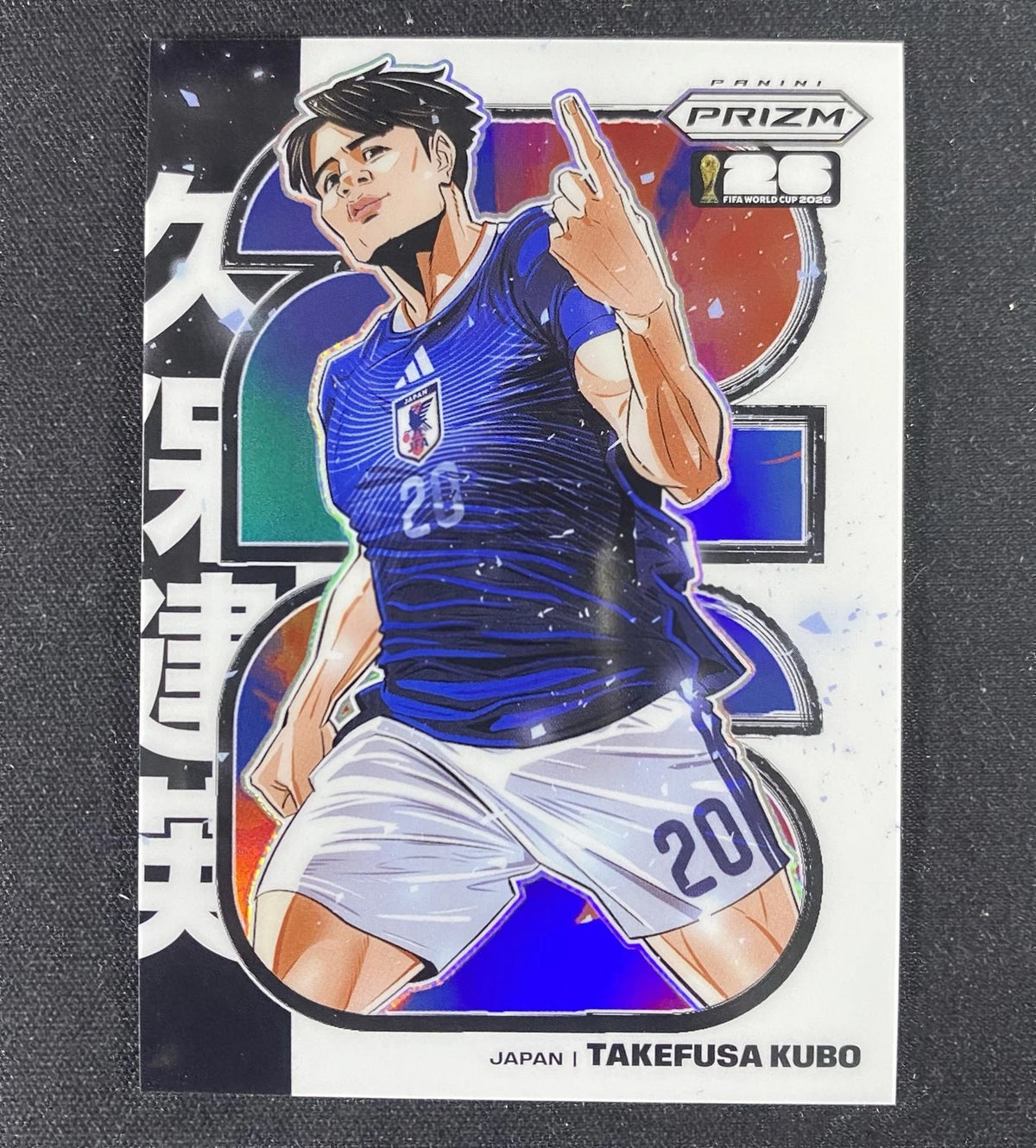 2026 Panini Prizm Copa Mundial de la FIFA Takefusa Kubo #3 Manga Caso Hit SSP / ProCard Sport | PCS-687
