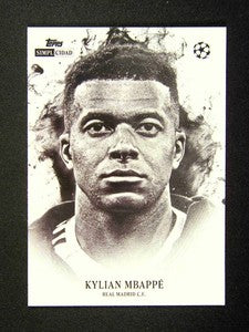 2025-26 Topps Simplicidad UEFA Kylian Mbappé Retrato / ProCard Sport | PCS-701