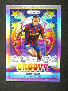 2025-26 Panini Prizm FIFA Thierry Henry #9 Groovy SP / ProCard Sport | PCS-717